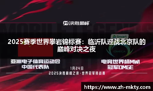 2025赛季世界攀岩锦标赛：临沂队迎战北京队的巅峰对决之夜